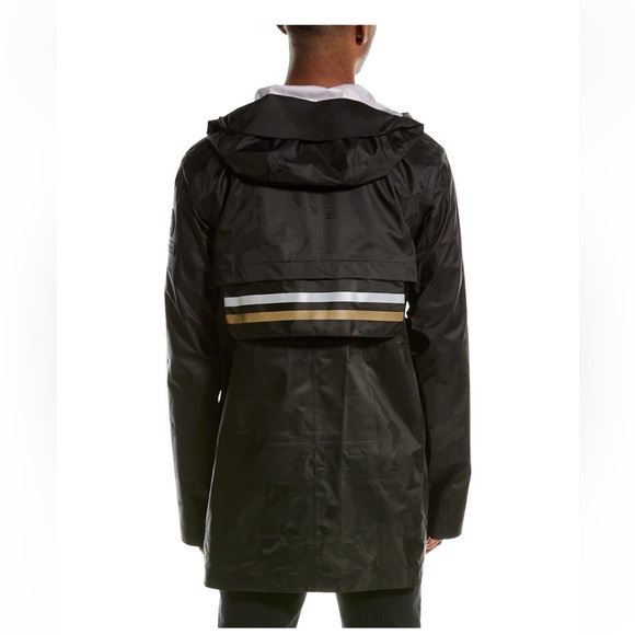 New CANADA GOOSE BLACK LABEL “want les essentials” Packable rain coat size S - Picture 2 of 16